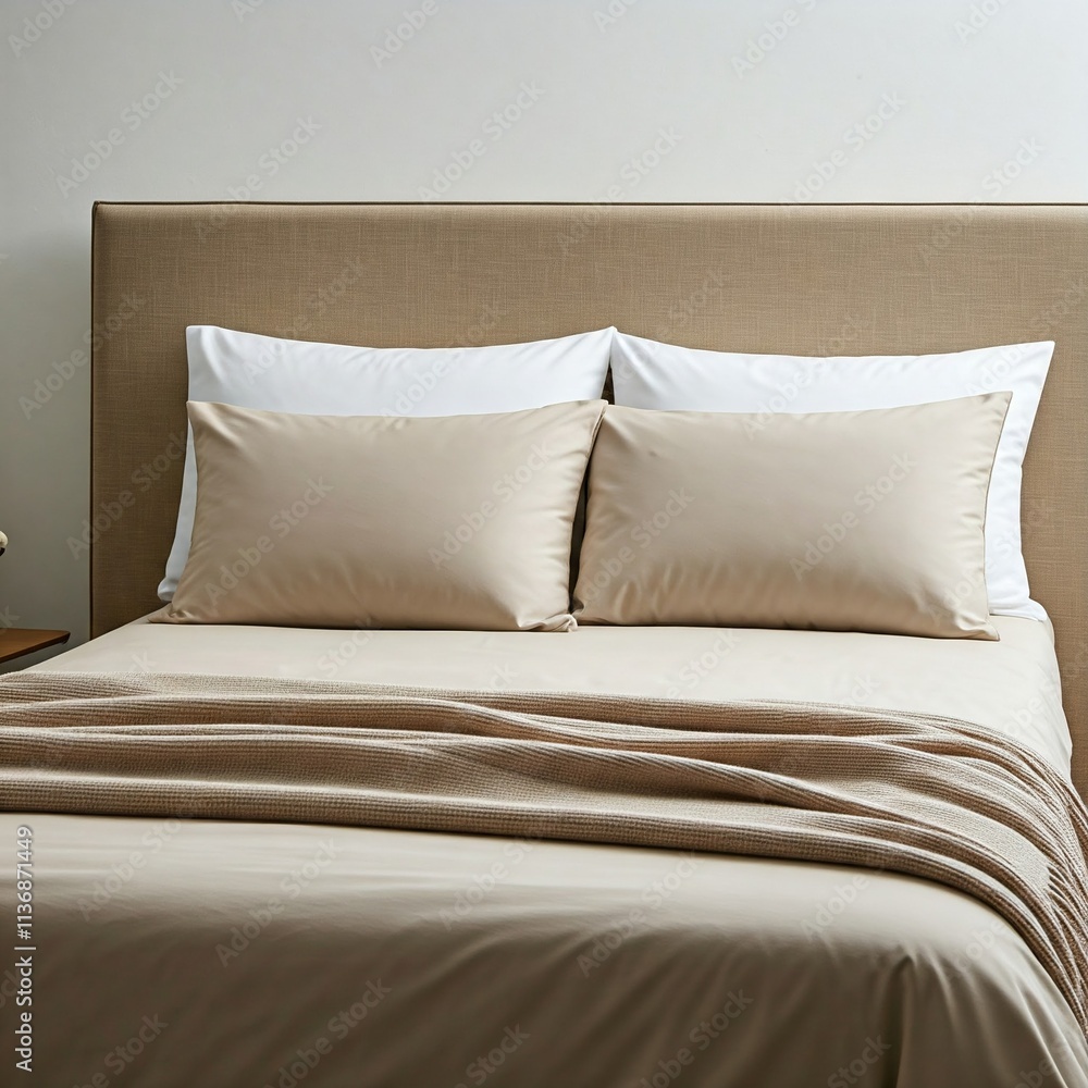 bed with pillows bed with pillows