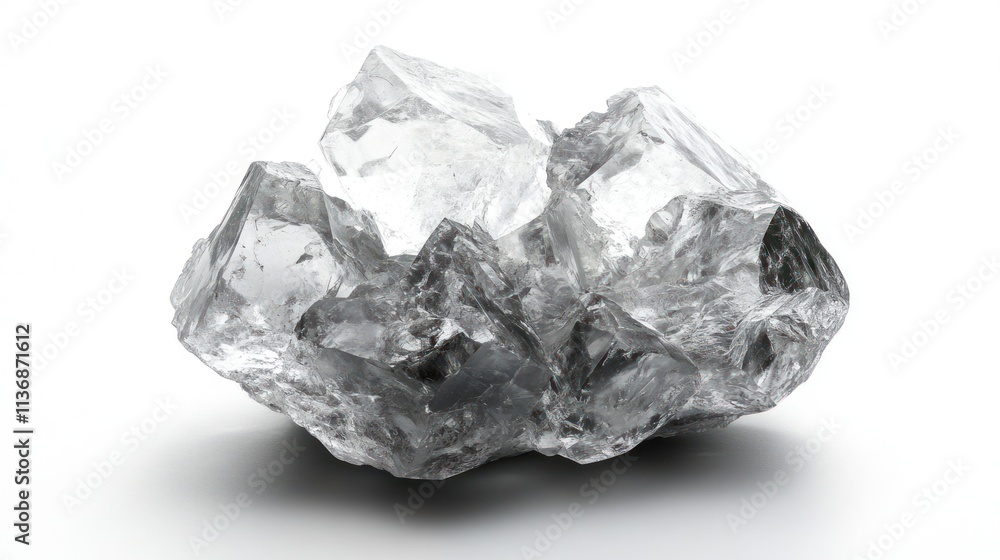 Stunning Cluster of Clear Quartz Crystals Stunning Cluster of Clear Quartz Crystals