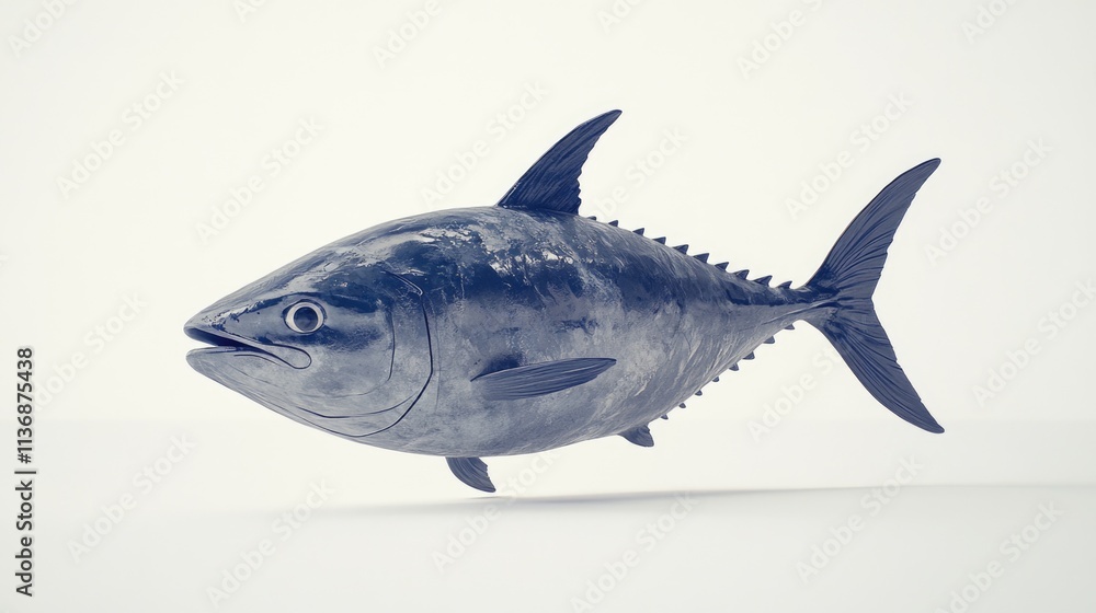 Obraz premium Plastic fish on a table