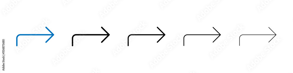 Directions icon Outline vector logo for web ui Directions icon Outline vector logo for web ui