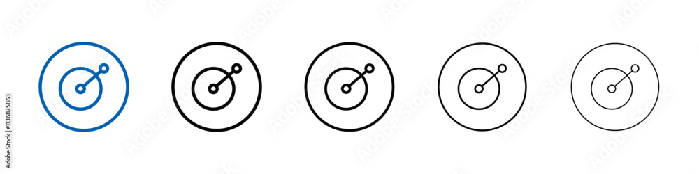 Dj icon Outline vector logo for web ui Dj icon Outline vector logo for web ui