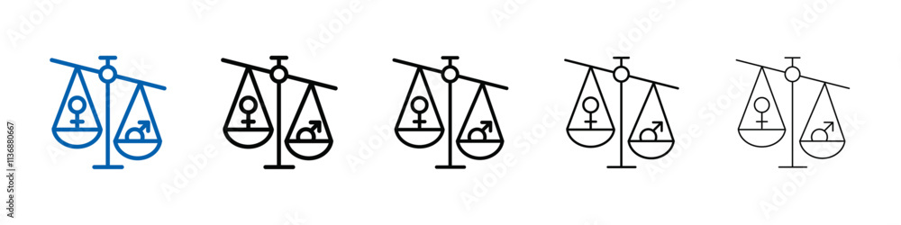Hormone imbalance icon Outline vector logo for web ui Hormone imbalance icon Outline vector logo for web ui