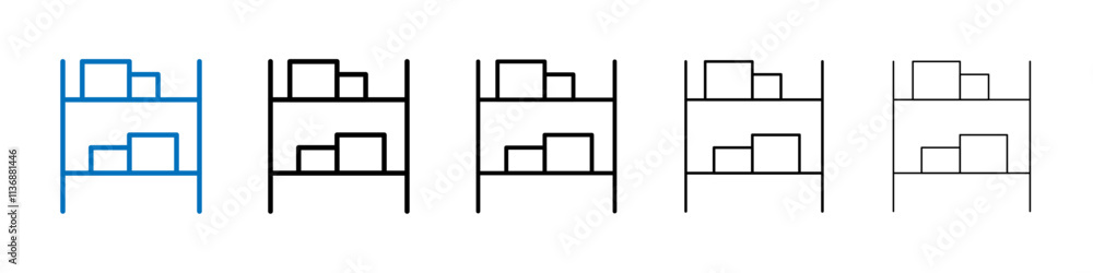 Inventory icon Outline vector logo for web ui Inventory icon Outline vector logo for web ui