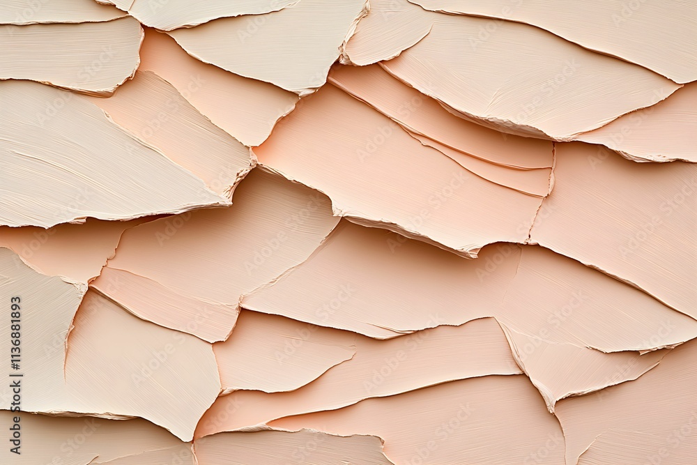 Abstract background texture showcases beautifully layered strokes that combine soft shades of beige and cream. Harmonious blend that is perfect for a variety of artistic and design projects Abstract background texture showcases beautifully layered strokes that combine soft shades of beige and cream. Harmonious blend that is perfect for a variety of artistic and design projects