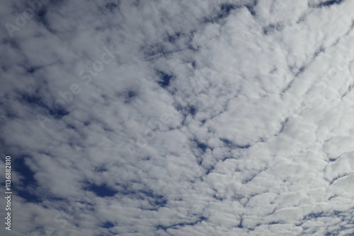 blue sky with clouds