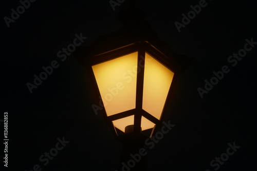 old street lamp
