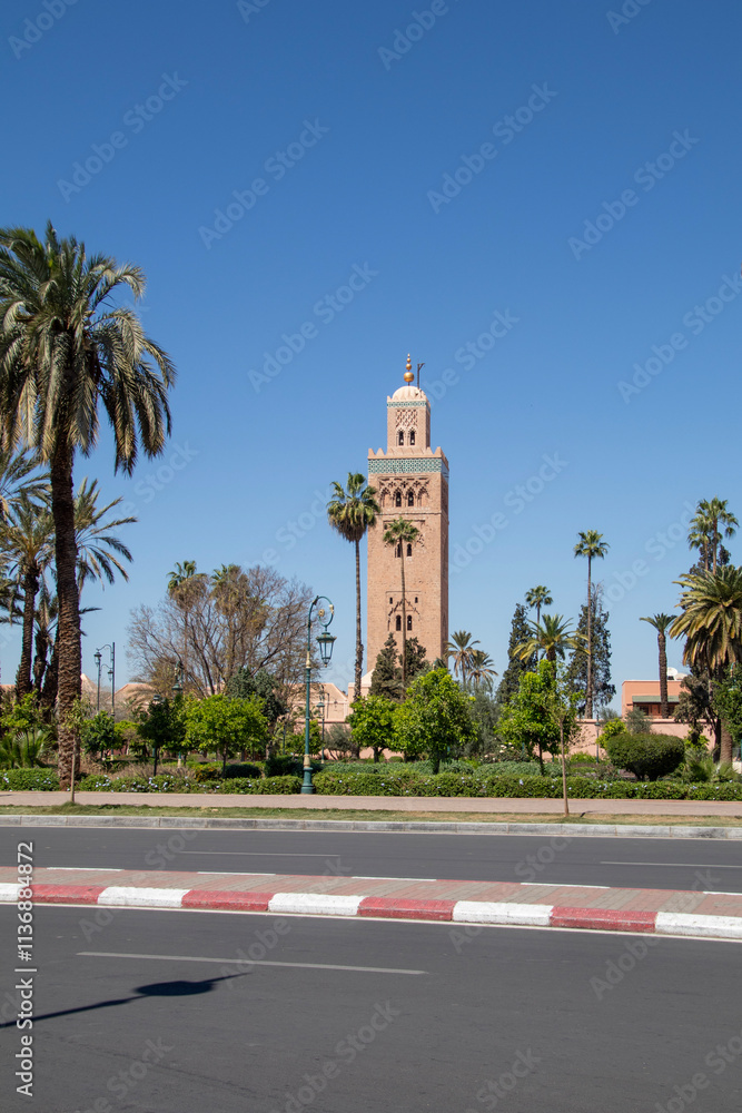Fototapeta premium Koutoubia Mosque, Morocco