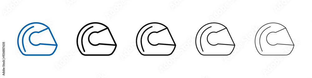 race helmet icon Outline vector logo for web ui race helmet icon Outline vector logo for web ui