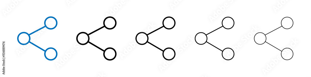 Share icon Outline vector logo for web ui Share icon Outline vector logo for web ui