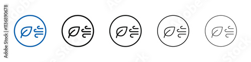 Spring season icon Outline vector logo for web ui