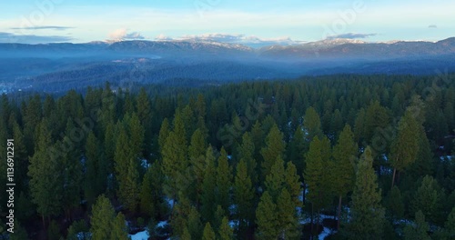 Idaho Wilderness Drone Views Pacific Northwest photo