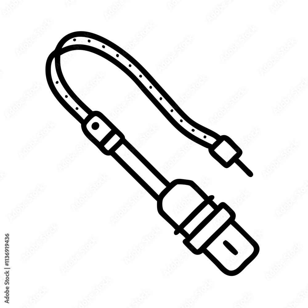 camera strap icon, photography day line art, photography day icon - simple black line art icon of camera strap, for photography day celebrations. photography vector art. camera strap icon, photography day line art, photography day icon - simple black line art icon of camera strap, for photography day celebrations. photography vector art.