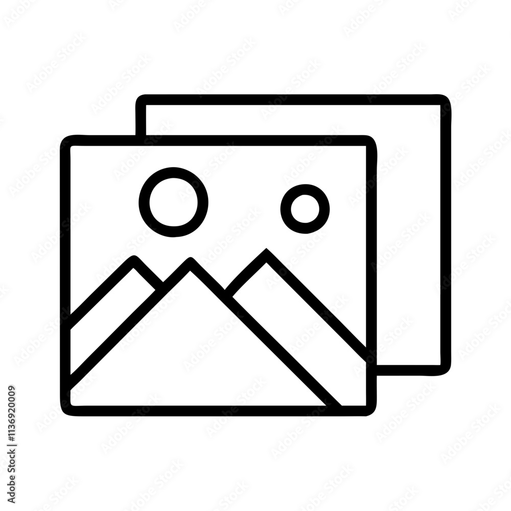 black and white photo icon, photography day line art, photography day icon - simple black line art icon of black and white photo, for photography day celebrations. photography vector art. black and white photo icon, photography day line art, photography day icon - simple black line art icon of black and white photo, for photography day celebrations. photography vector art.