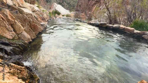 Steam Rising Deep Creek Hot Springs Hidden Paradise