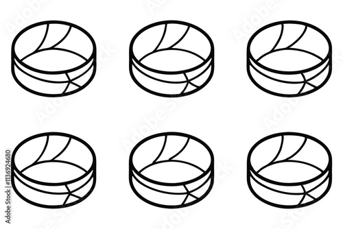 Basketball wrist line art design inspiration