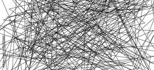 Background with scribbles on a white background