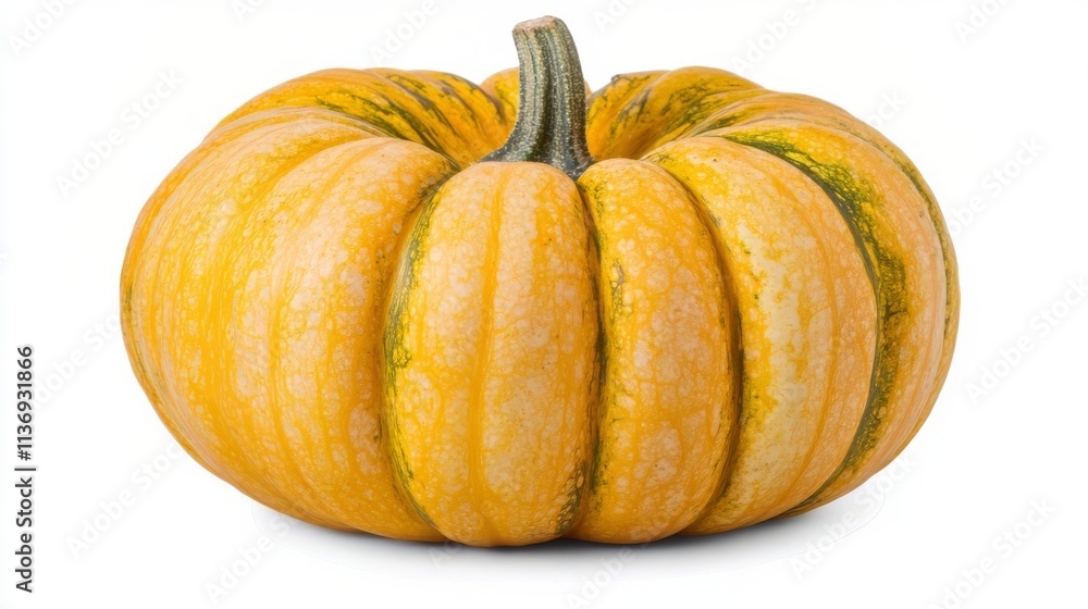 Fototapeta premium Vibrant Autumnal Pumpkin, A Seasonal Delight