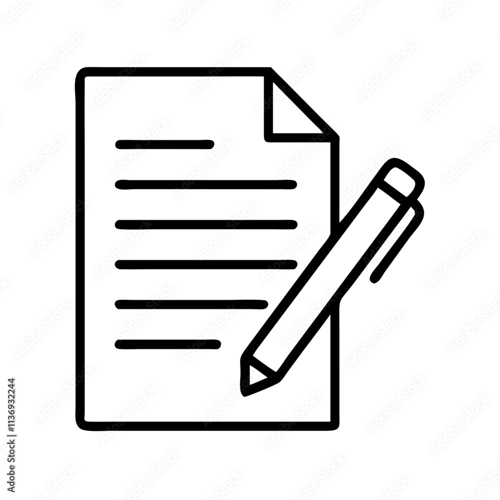 pen and paper icon, poet’s day line art, poets icon - simple black line art icon of pen and paper, symbolizing poets day celebrations. poet vector art. pen and paper icon, poet’s day line art, poets icon - simple black line art icon of pen and paper, symbolizing poets day celebrations. poet vector art.