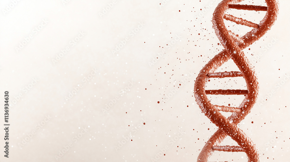 A detailed close-up visualization of the DNA double helix highlights the complex beauty of genetic material and the essence of scientific research. A detailed close-up visualization of the DNA double helix highlights the complex beauty of genetic material and the essence of scientific research.