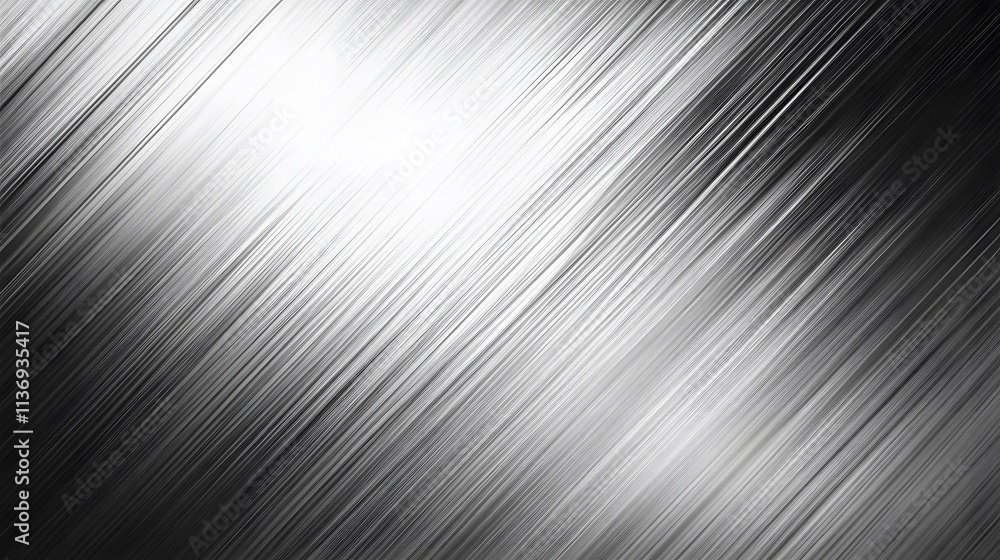Abstract Diagonal Lines Grayscale Texture Background