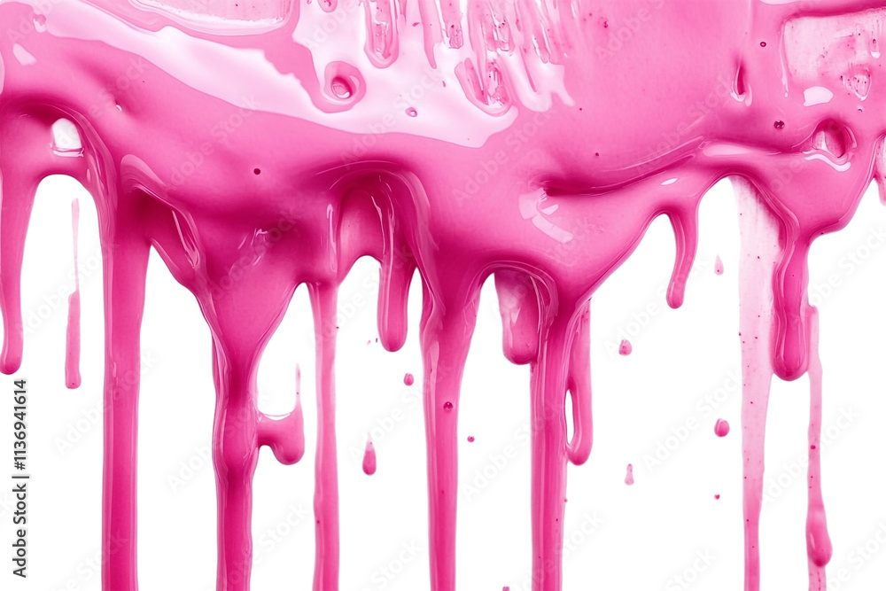 Pink paint drips, isolated on a transparent background, emphasizing the smooth texture and vibrant color, perfect for artistic, creative, or design-themed visuals. Pink paint drips, isolated on a transparent background, emphasizing the smooth texture and vibrant color, perfect for artistic, creative, or design-themed visuals.
