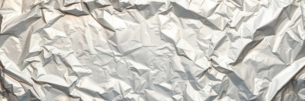 Shiny silver foil with wrinkled texture for elegant backgrounds or designs, wrinkled, luxury, surface Shiny silver foil with wrinkled texture for elegant backgrounds or designs, wrinkled, luxury, surface