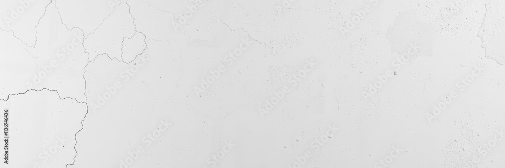 Obraz premium White concrete wall background with rough textured plaster, minimalist design, urban interior design, grunge aesthetic, background, urban, texture