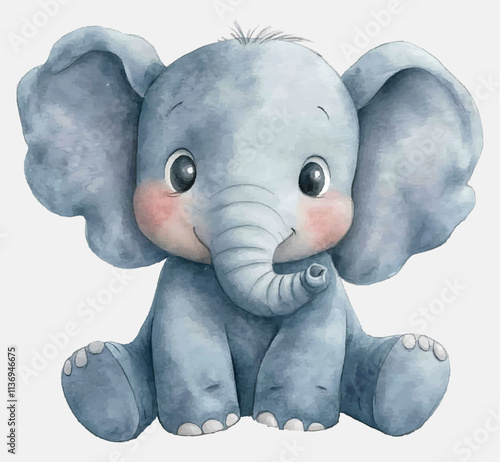baby elephant cartoon
