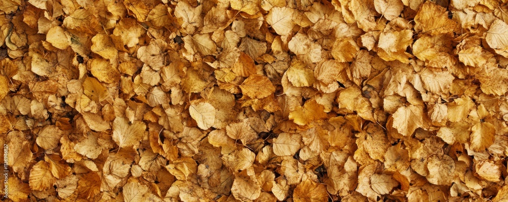 Close-Up of Woodland ground, covered in Golden Autumn Leaves. Fall Themed Nature Background. Close-Up of Woodland ground, covered in Golden Autumn Leaves. Fall Themed Nature Background.