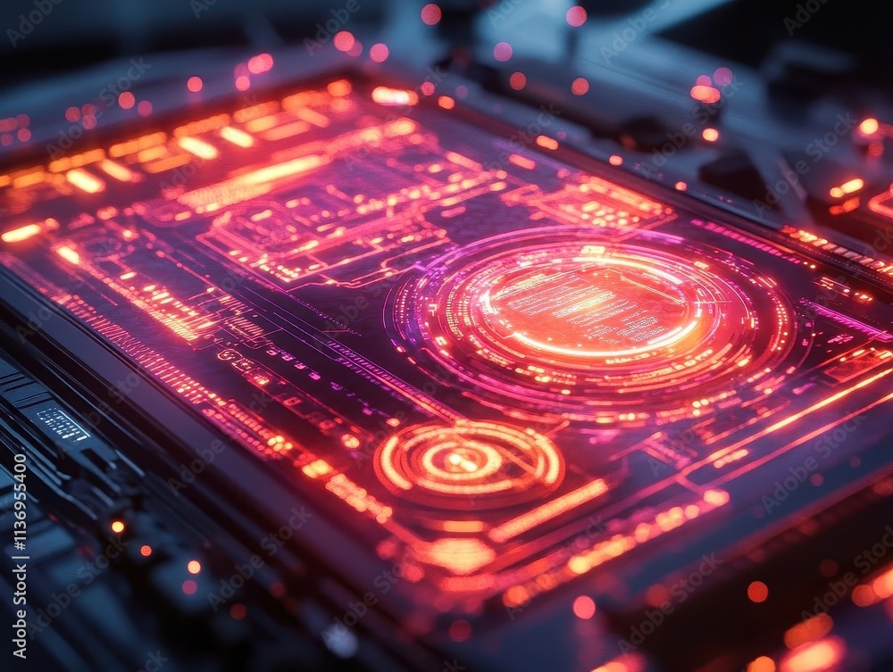A glowing holographic interface showing realtime server backups being securely transferred to the cloud, cinematic focus A glowing holographic interface showing realtime server backups being securely transferred to the cloud, cinematic focus