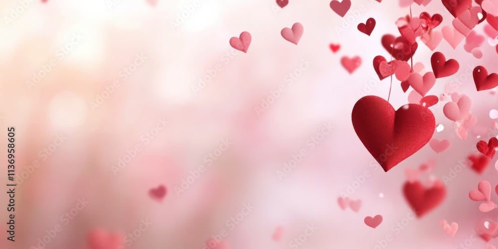 Imagine a dreamy cascade of hearts in various beautiful shades of red, which brilliantly symbolize the very essence of Valentines Day celebrations that are filled with love, joy, and romance Imagine a dreamy cascade of hearts in various beautiful shades of red, which brilliantly symbolize the very essence of Valentines Day celebrations that are filled with love, joy, and romance