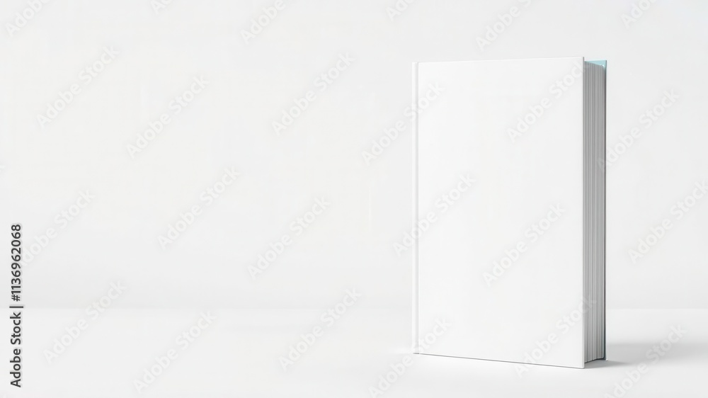 A mockup of a book cover with customizable background for graphic design projects or showcasing book designs, presentation, non-fiction, branding A mockup of a book cover with customizable background for graphic design projects or showcasing book designs, presentation, non-fiction, branding