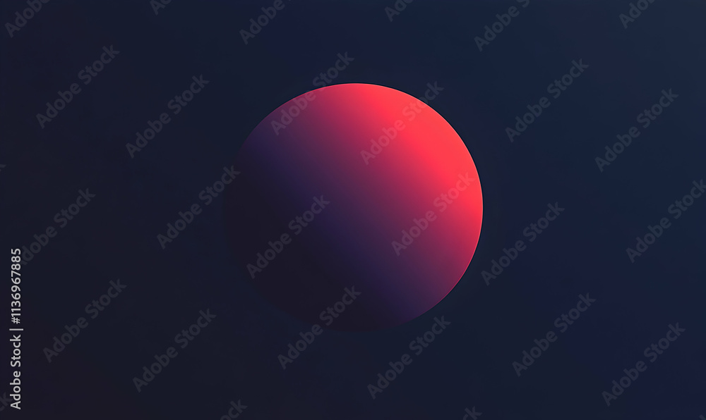 Abstract cosmic artwork featuring a vibrant red orb against a deep navy blue backdrop. Ideal for modern, futuristic, or space-themed designs. Abstract cosmic artwork featuring a vibrant red orb against a deep navy blue backdrop. Ideal for modern, futuristic, or space-themed designs.