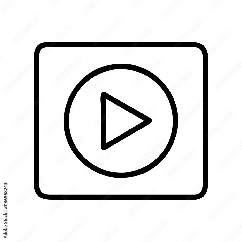 play button icon, video games day line art, video games icon - simple black line art icon of play button, for video games day celebrations. games day vector art. play button icon, video games day line art, video games icon - simple black line art icon of play button, for video games day celebrations. games day vector art.