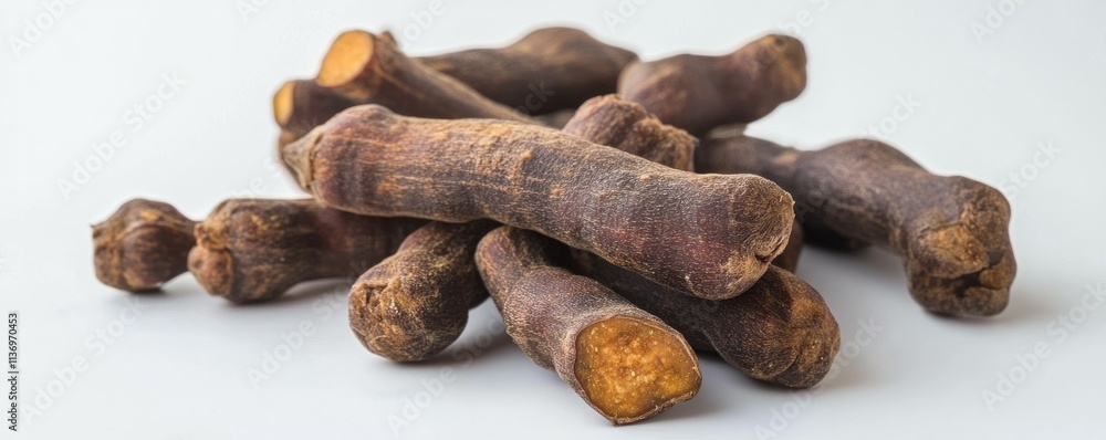 Tamarind on a white background Tamarind on a white background