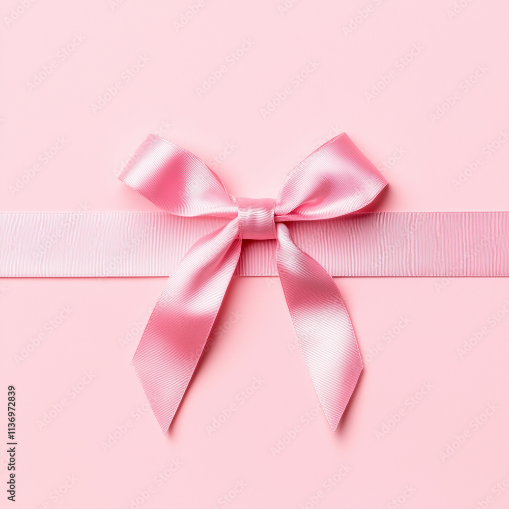 Ribbon bow wrapped isolated on a background Ribbon bow wrapped isolated on a background