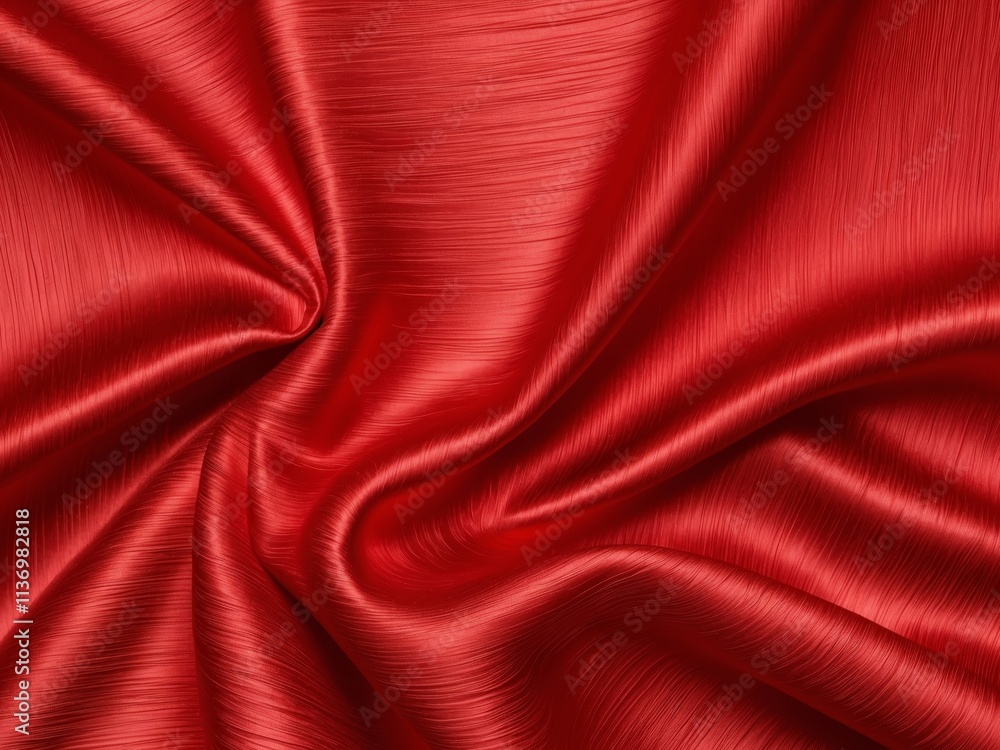 Obraz premium abstract red background imitating smooth silk cloth