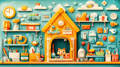 Kid's Play Dressing Room.