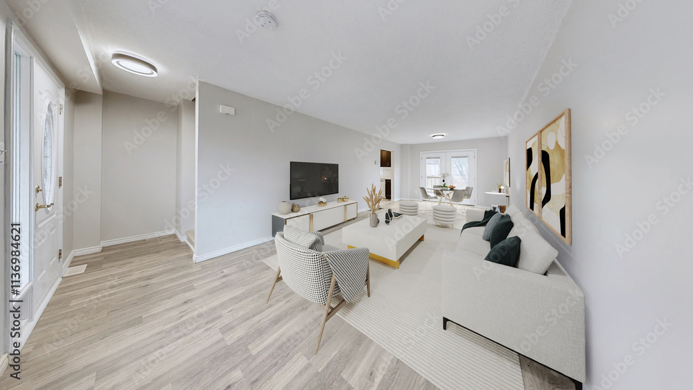 Fototapeta premium STAGED COZY HOME