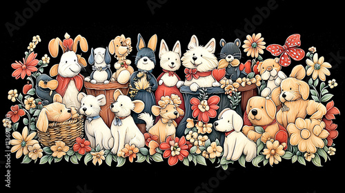 Pets' Group Photo.