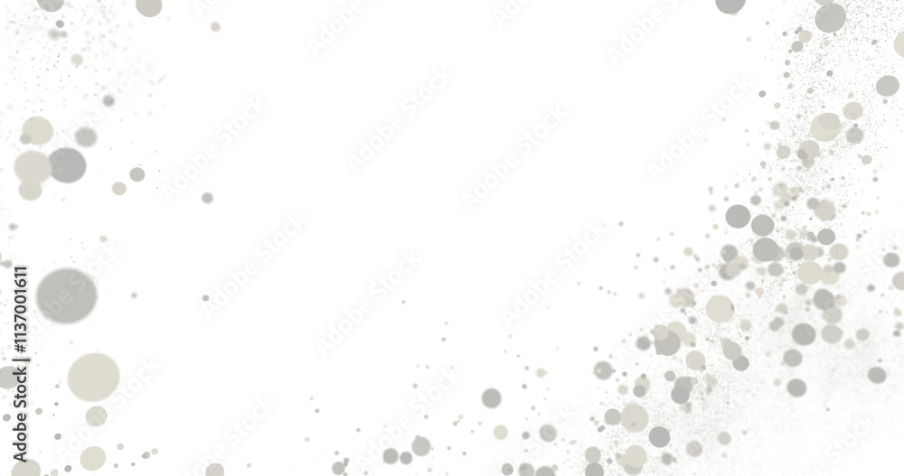 Abstract Background with White Dots Abstract Background with White Dots