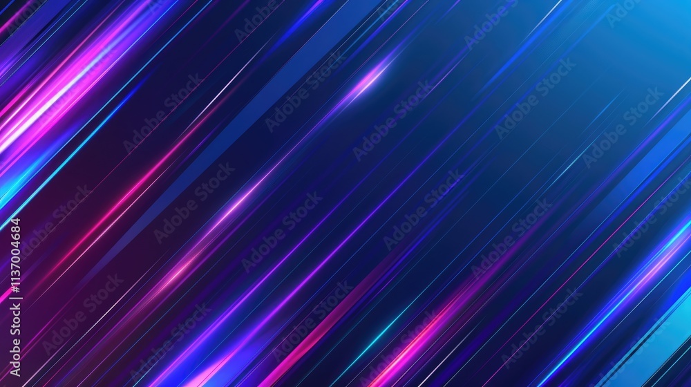 Abstract design featuring vibrant, diagonal light streaks in blue and pink tones. Abstract design featuring vibrant, diagonal light streaks in blue and pink tones.