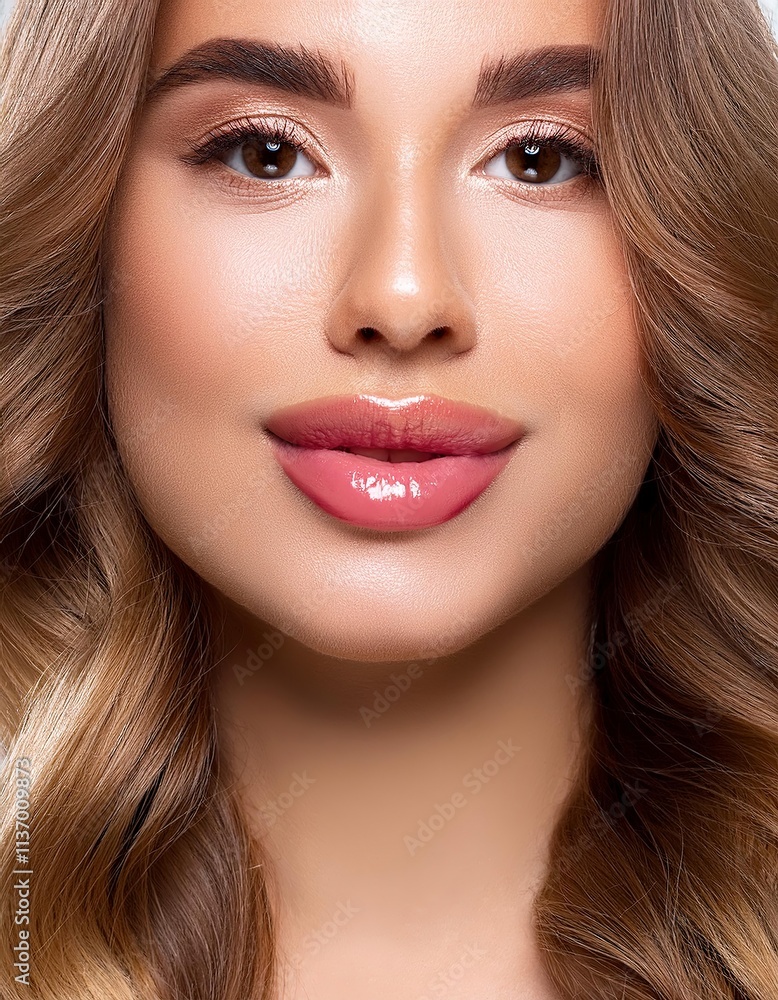 Fototapeta premium Portrait of a young girl