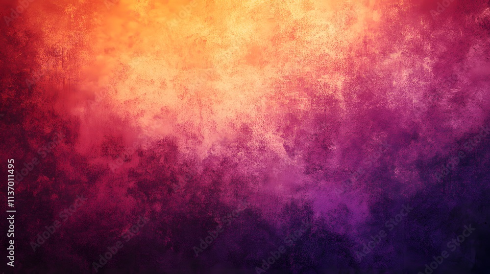 Fototapeta premium The background color is abstract gradient with noise effect Grain wallpaper Nostalgia, vintage 70s, 80s style lo-fi background
