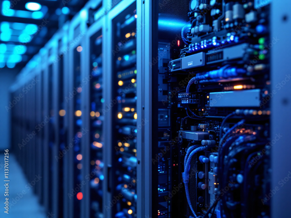 Servers, Data Center, Technology, Racks, Hardware, Computing, Network, Storage, Blue Lights, Equipment, Infrastructure, Digital, IT, Cloud, Processing, High-tech, Computers, Blades, Cooling, Cables, M Servers, Data Center, Technology, Racks, Hardware, Computing, Network, Storage, Blue Lights, Equipment, Infrastructure, Digital, IT, Cloud, Processing, High-tech, Computers, Blades, Cooling, Cables, M
