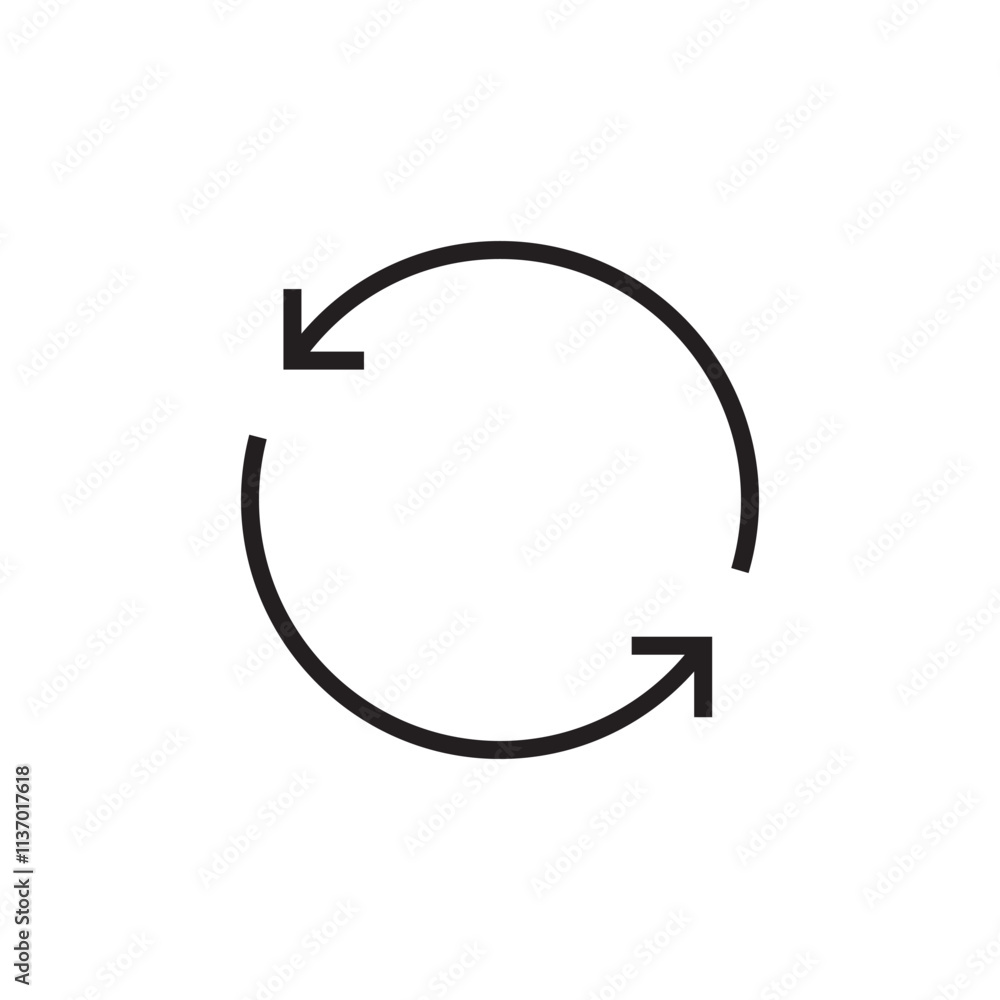 convert two arrow vector icon eps outline stroke convert two arrow vector icon eps outline stroke