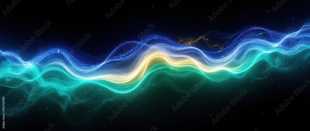Fototapeta premium abstract blue background with lines