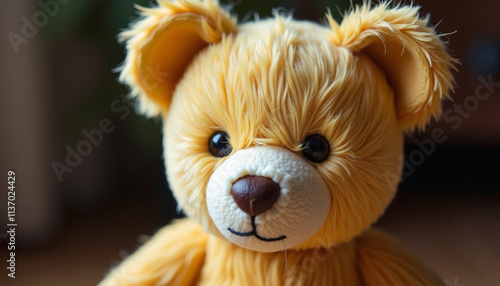 Golden Teddy Bear - A Soft and Adorable Companion