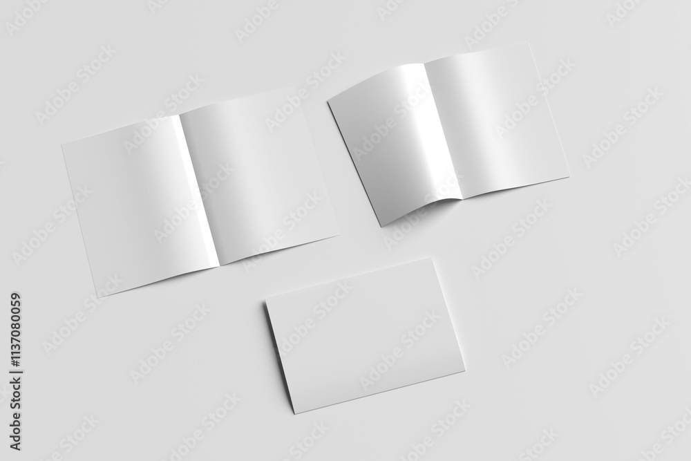 A4 BI FOLD MOCKUP A4 BI FOLD MOCKUP