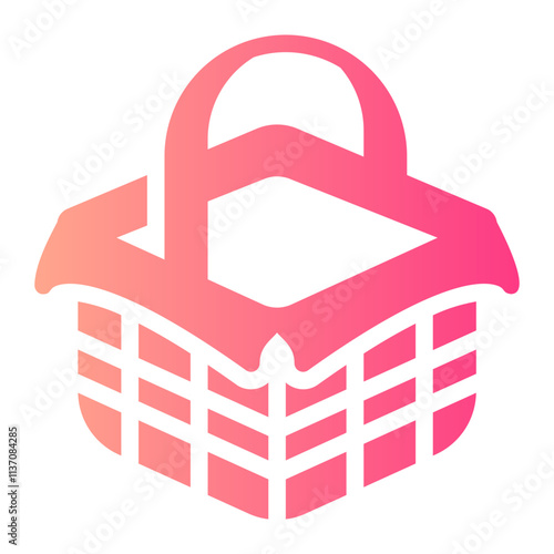 basket gradient icon